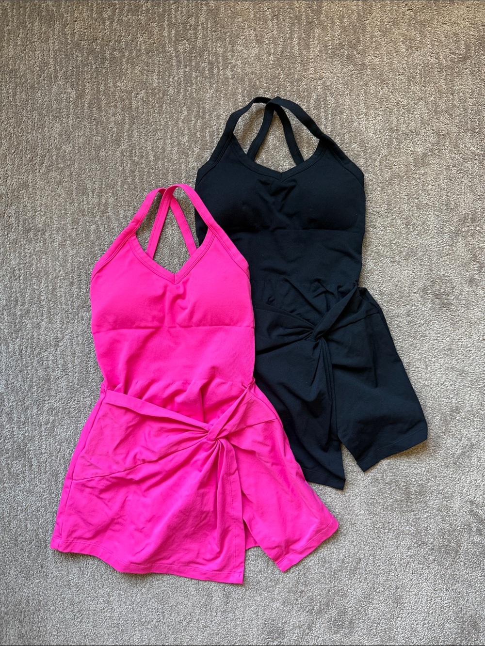 Active dress with shorts